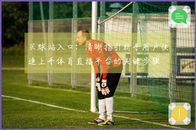 买球站入口：清晰指引新手用户快速上手体育直播平台的关键步骤